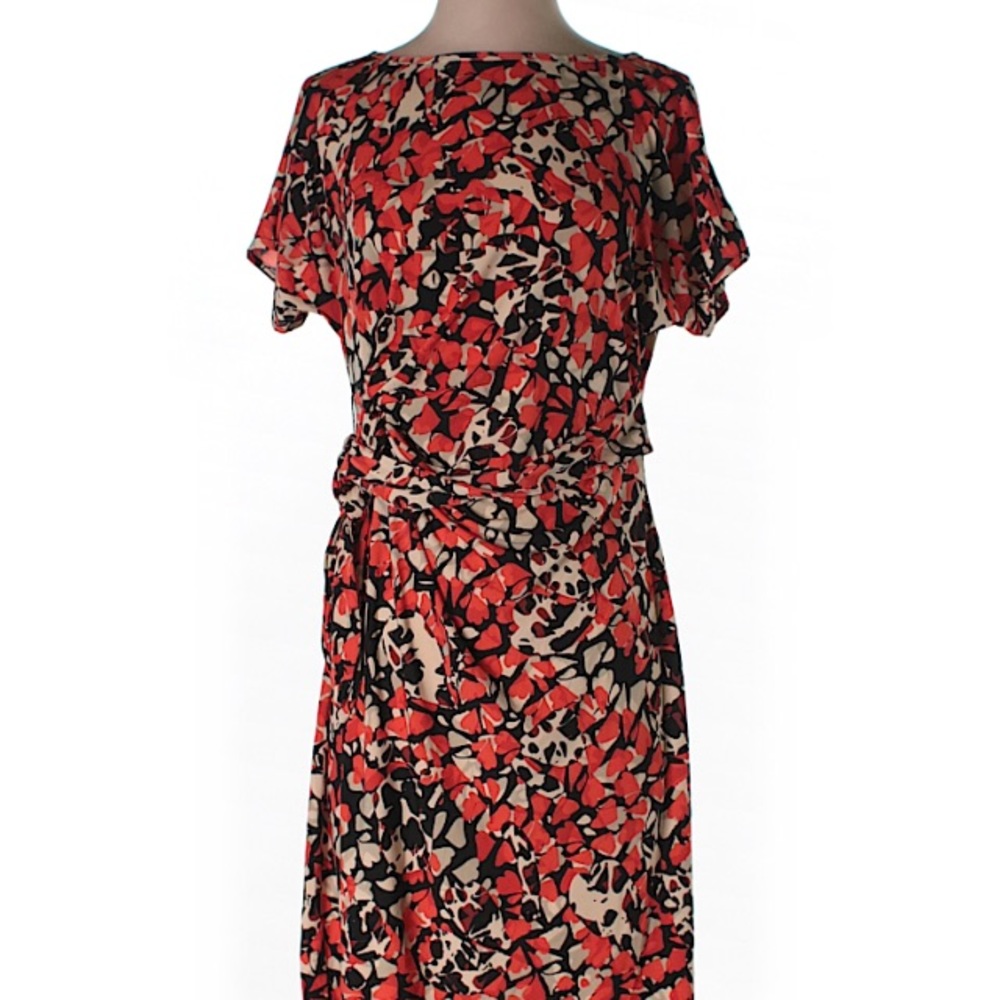 A PEA IN THE POD Rouched maternity dress